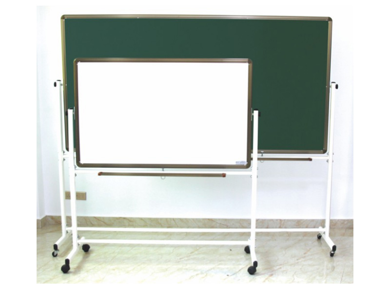 普通型移動翻轉(zhuǎn)黑板(綠白可選)