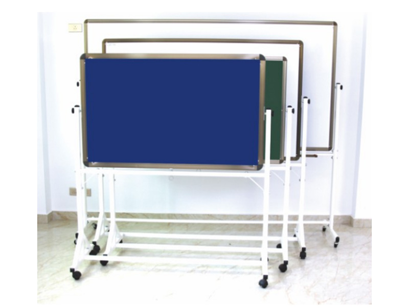 移動翻轉(zhuǎn)軟木黑板